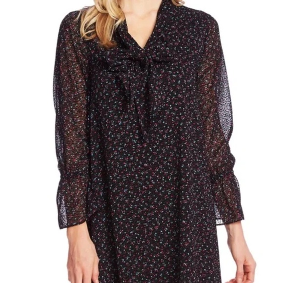 CECE Wistful Blooms Mini Shift Dress - Picture 10 of 13